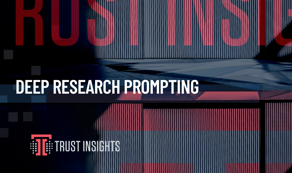 Deep research prompting